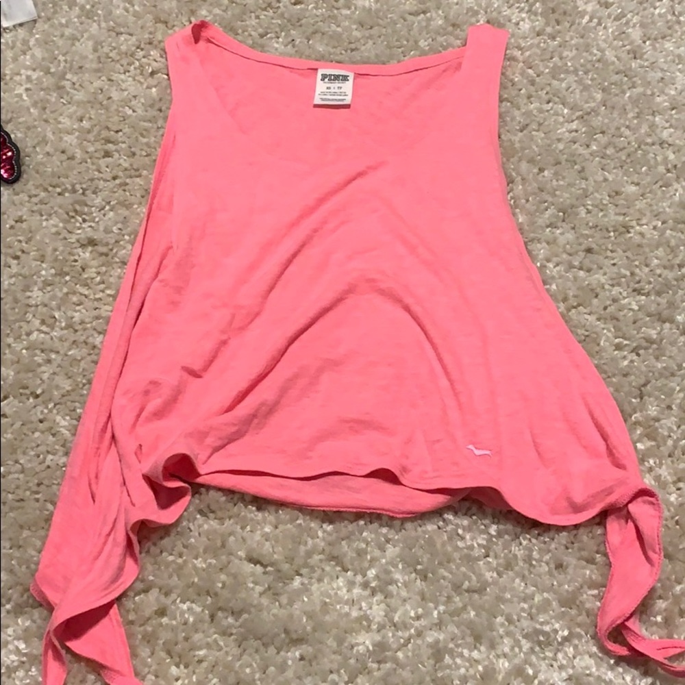 Vitoria’s Secret Pink Side Tie Top